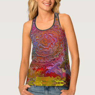 "Mexico Festival" (Women's) Racerback Tank Top