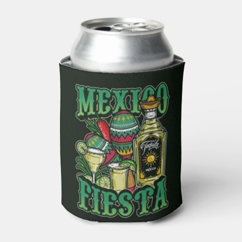 Mexico Fiesta HHM Can Cooler