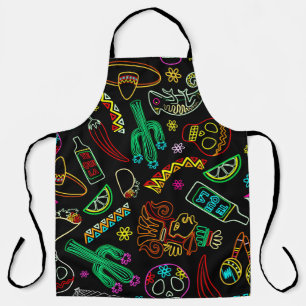 Mexico Fiesta Pattern Apron