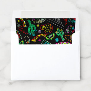 Mexico Fiesta Pattern  Envelope Liner