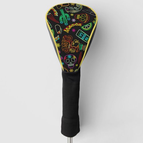 Mexico Fiesta Pattern  Golf Head Cover