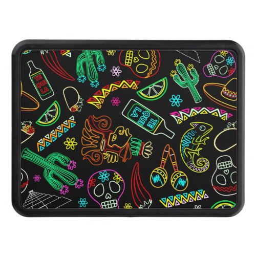 Mexico Fiesta Pattern  Hitch Cover