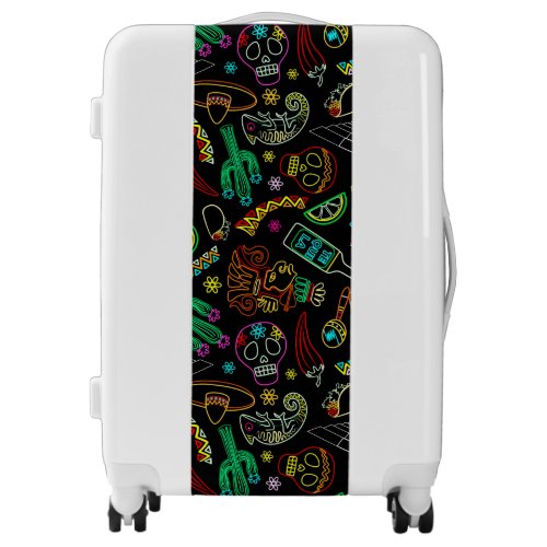 Mexico Fiesta Pattern  Luggage