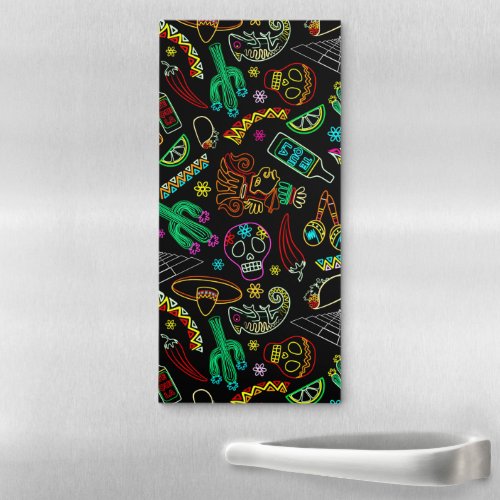 Mexico Fiesta Pattern  Magnetic Notepad