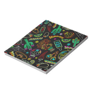 Mexico Fiesta Pattern  Notepad