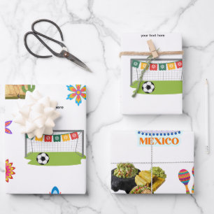 Mexico - FIFA soccer football world cup Wrapping Paper Sheets