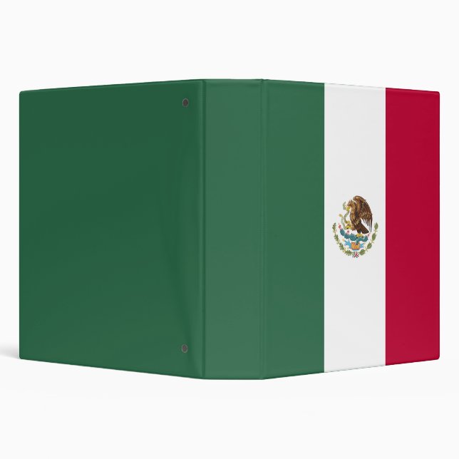 Mexico flag 3 ring binder (Background)