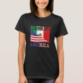 Proud Mexican American - American Flag with the Mexican Flag