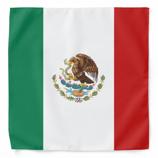 Mexico Flag Bandana (Front)