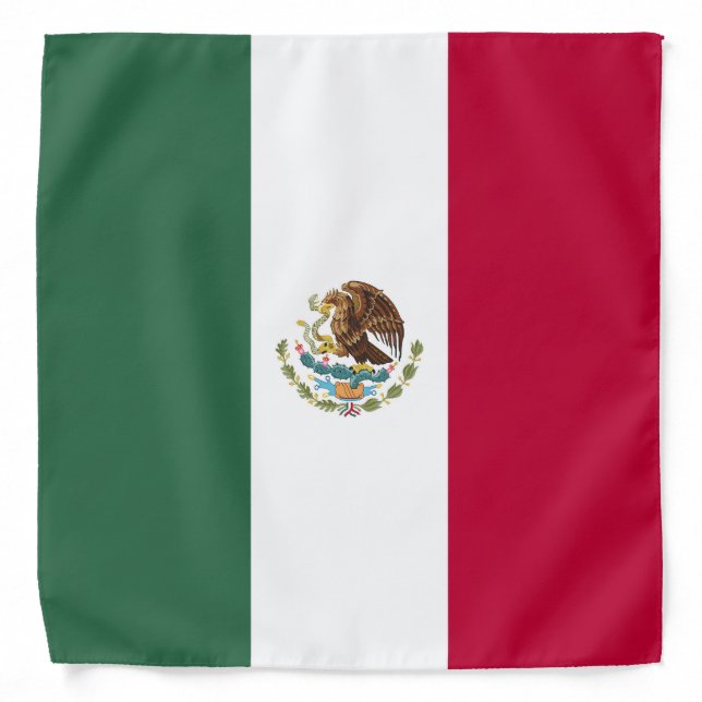 Mexico flag bandana (Front)