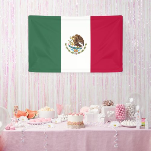 Mexico flag banner