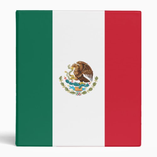 Mexico Flag Binder
