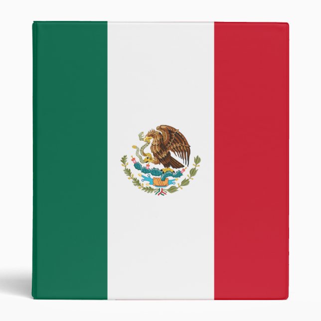 Mexico Flag Binder (Front)