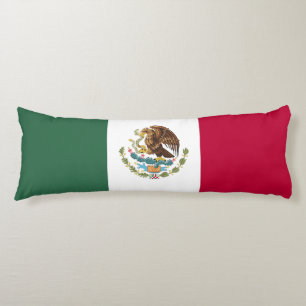 Mexico flag body pillow
