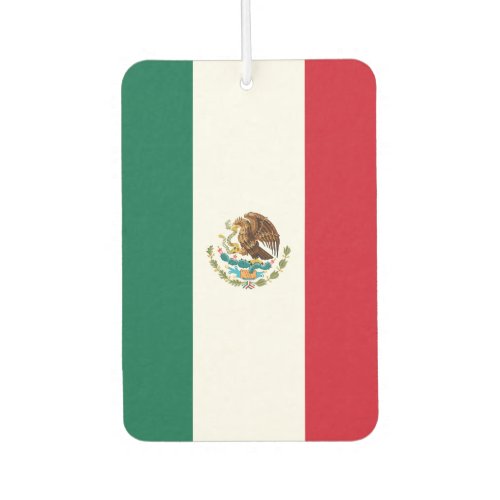 Mexico Flag Car Air Freshener