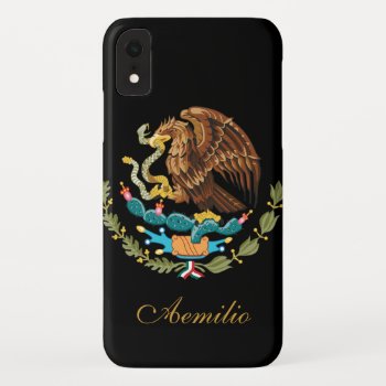 Mexico Flag Iphone Xr Case by GrooveMaster at Zazzle