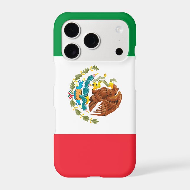 Mexico Flag Cell Phone Case (Back)