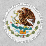 Mexico Flag Coat Of Arms Patch at Zazzle