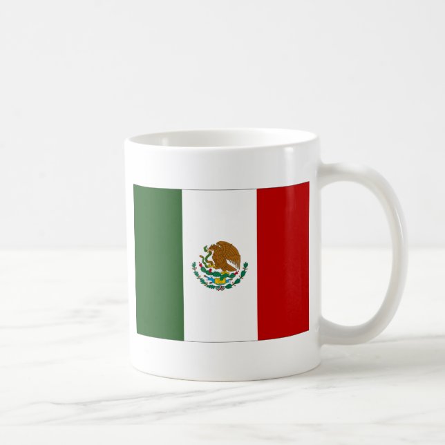 Mexico flag coffee mug (Right)
