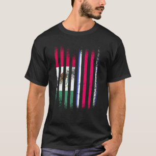 Mexico Flag Costa Rica Grown Country Flags Stripes T-Shirt