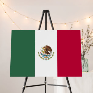 Mexico flag foam board