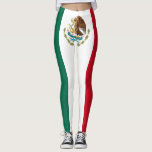 Mexico Flag full Leggings<br><div class="desc">Go Mexico!</div>
