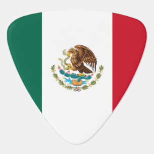 Mexico flag guitar pick for Mexican musicians