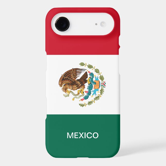 Mexico Flag iPhone Case (Back)