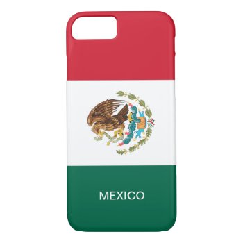 Mexico Flag Iphone Case by AZ_DESIGN at Zazzle