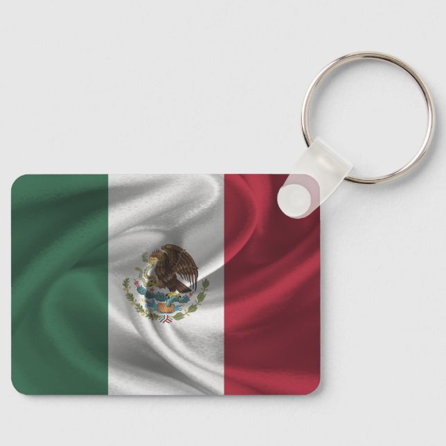 Mexico Flag Keychain (Front)