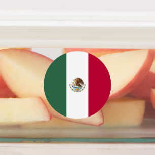 Mexico flag kids' labels