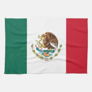 Mexico Flag Kitchen Towel