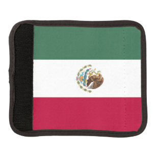 Mexico flag luggage handle wrap