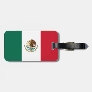 Mexico Flag Luggage Tag
