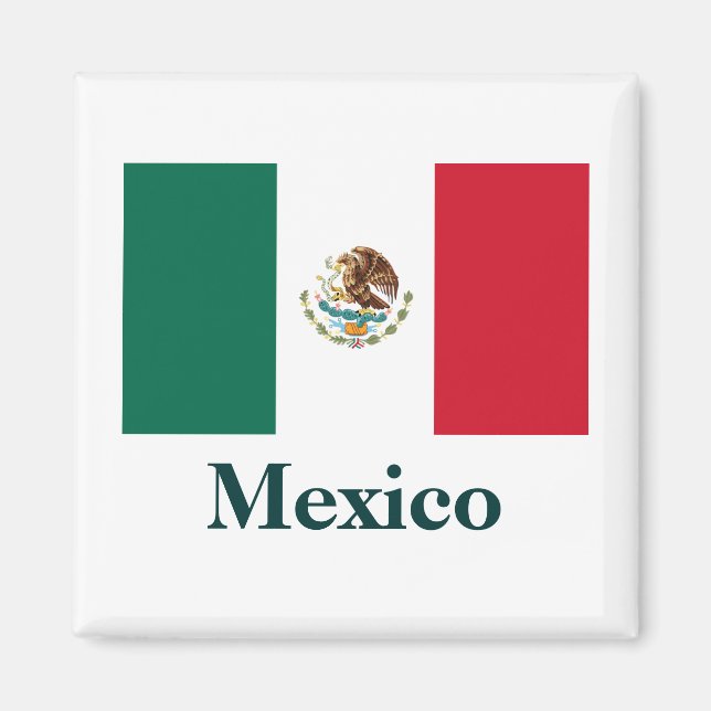 Mexico Flag Magnet (Front)