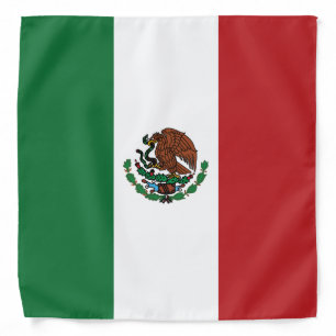 Mexico Flag Mexican Bandera Bandana
