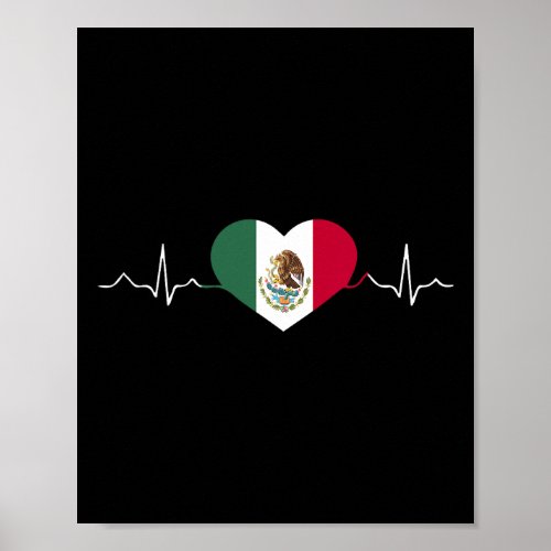 Mexico Flag Mexican Independence Day Proud  Poster