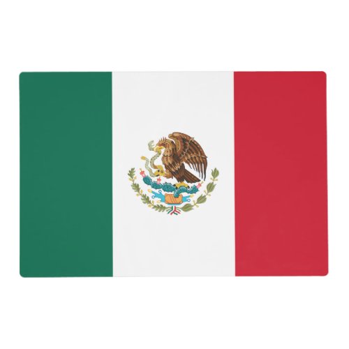Mexico Flag Mexican Patriotic Placemat
