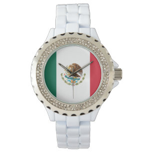 Mexico Flag Mexican Patriotic Watch