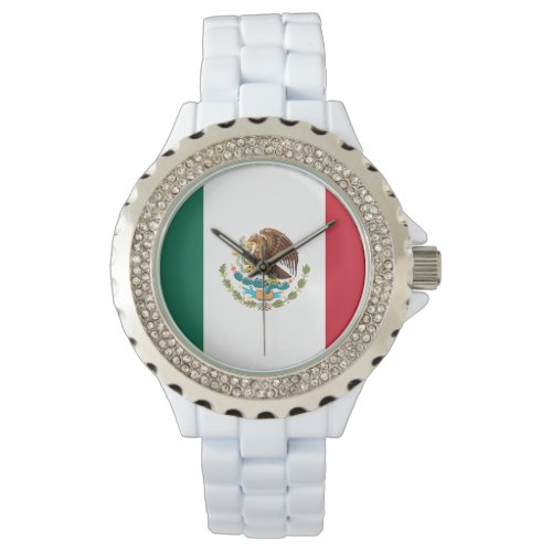 Mexico Flag Mexican Patriotic Watch