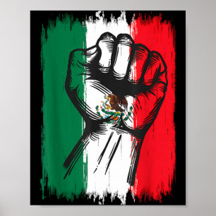 Mexico flag mexican pride mexican roots mexicanMex Poster