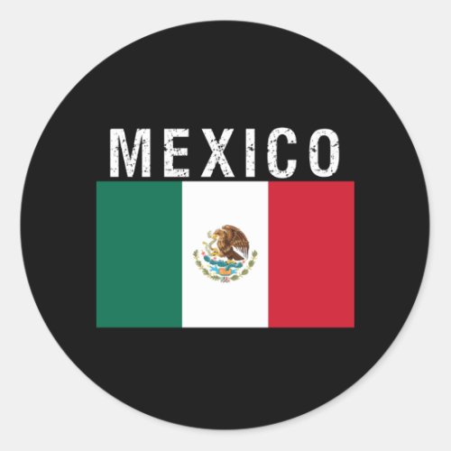 Mexicoflag of Mexico Classic Round Sticker