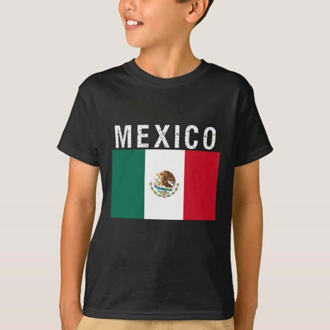 Mexico,flag of Mexico T-Shirt (Front)