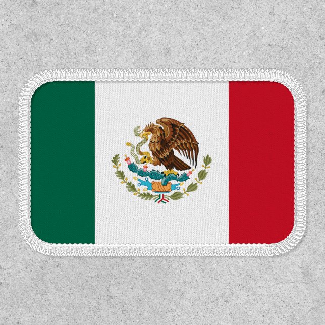 Mexico Flag  Patch (Front)