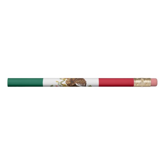Mexico flag pencil (Rotated 270)