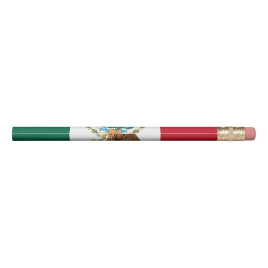 Mexico flag pencil (Back)