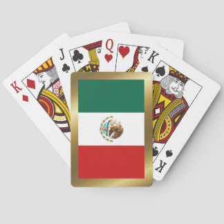 Mexico Flag Playing Cards
