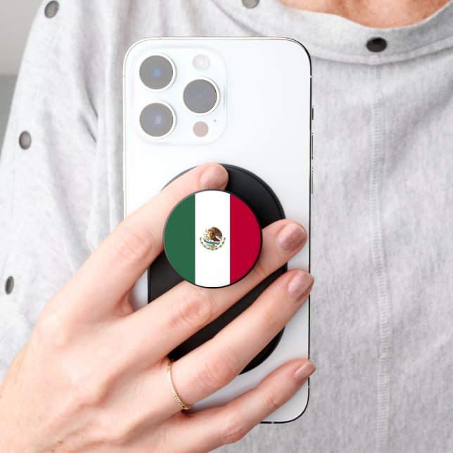 Mexico flag PopSocket (Hand)