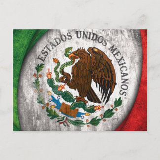 Mexico Flag Postcard