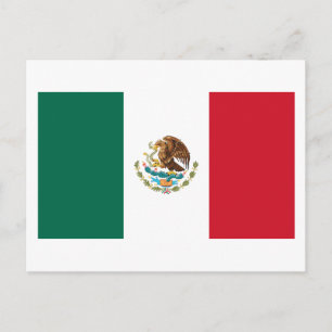 Mexico Flag Postcard